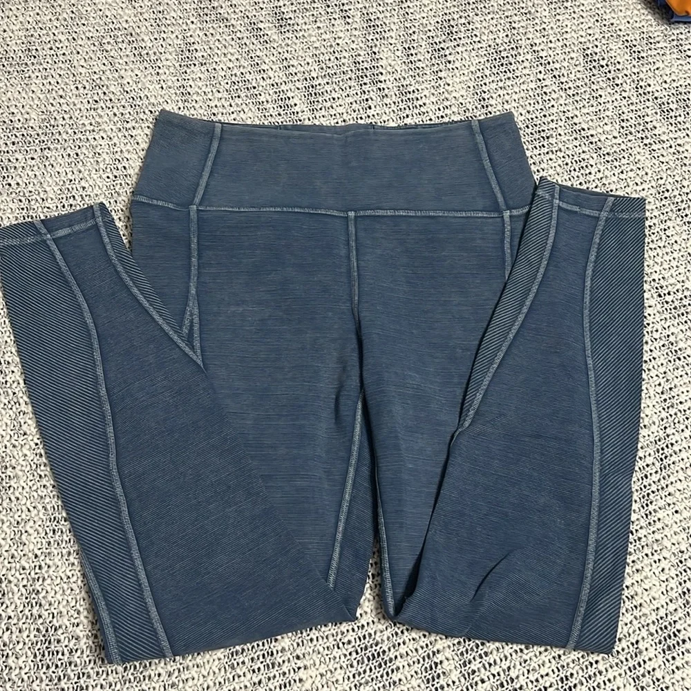 Wunder Under High-Rise Tight *Snow Washed Ribbed 28 - Picture 4 of 7